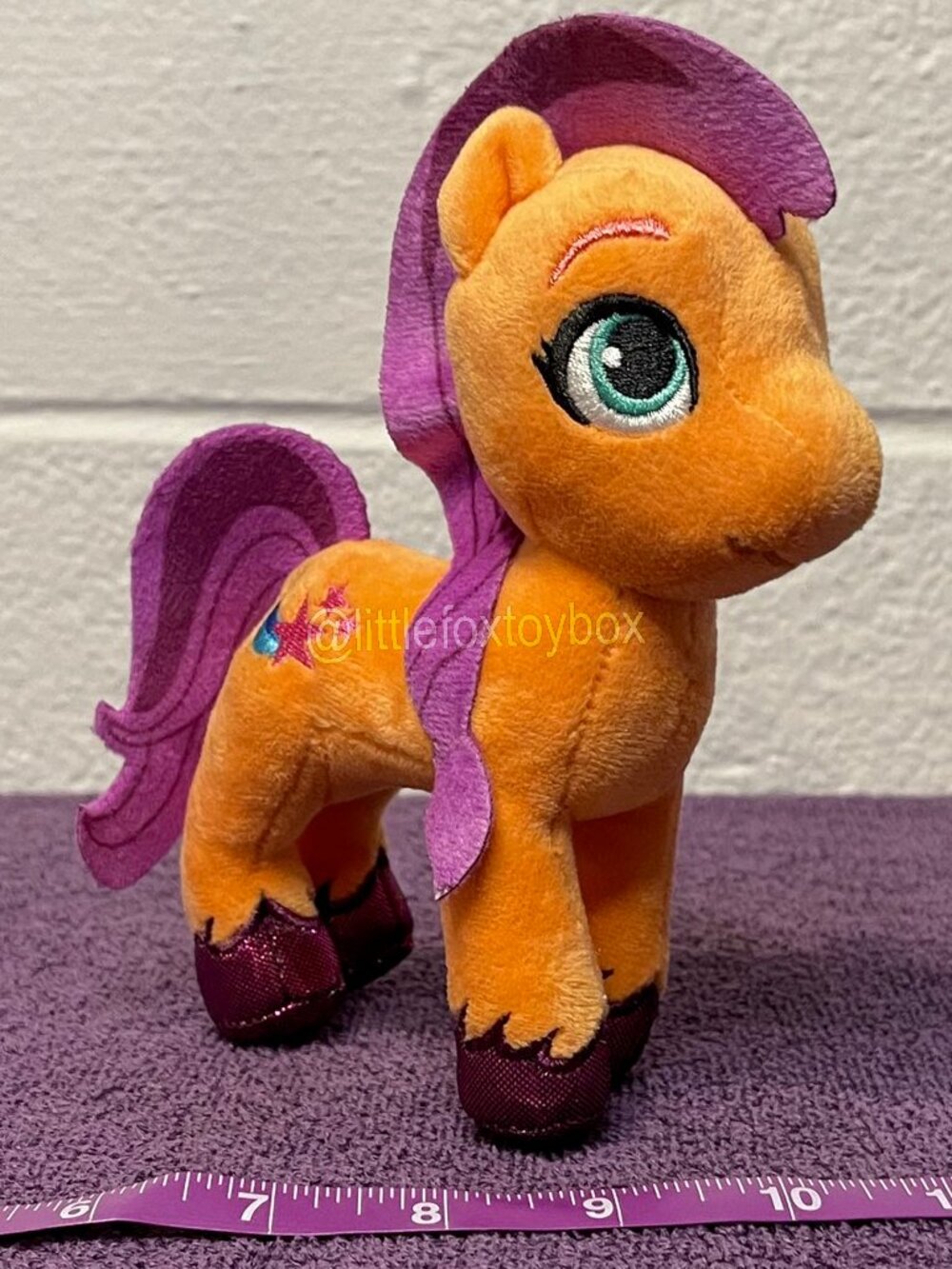 Just Play My Little Pony Sunny Starscout Plush 2021 Orange Pony Horse ESSA Horse
